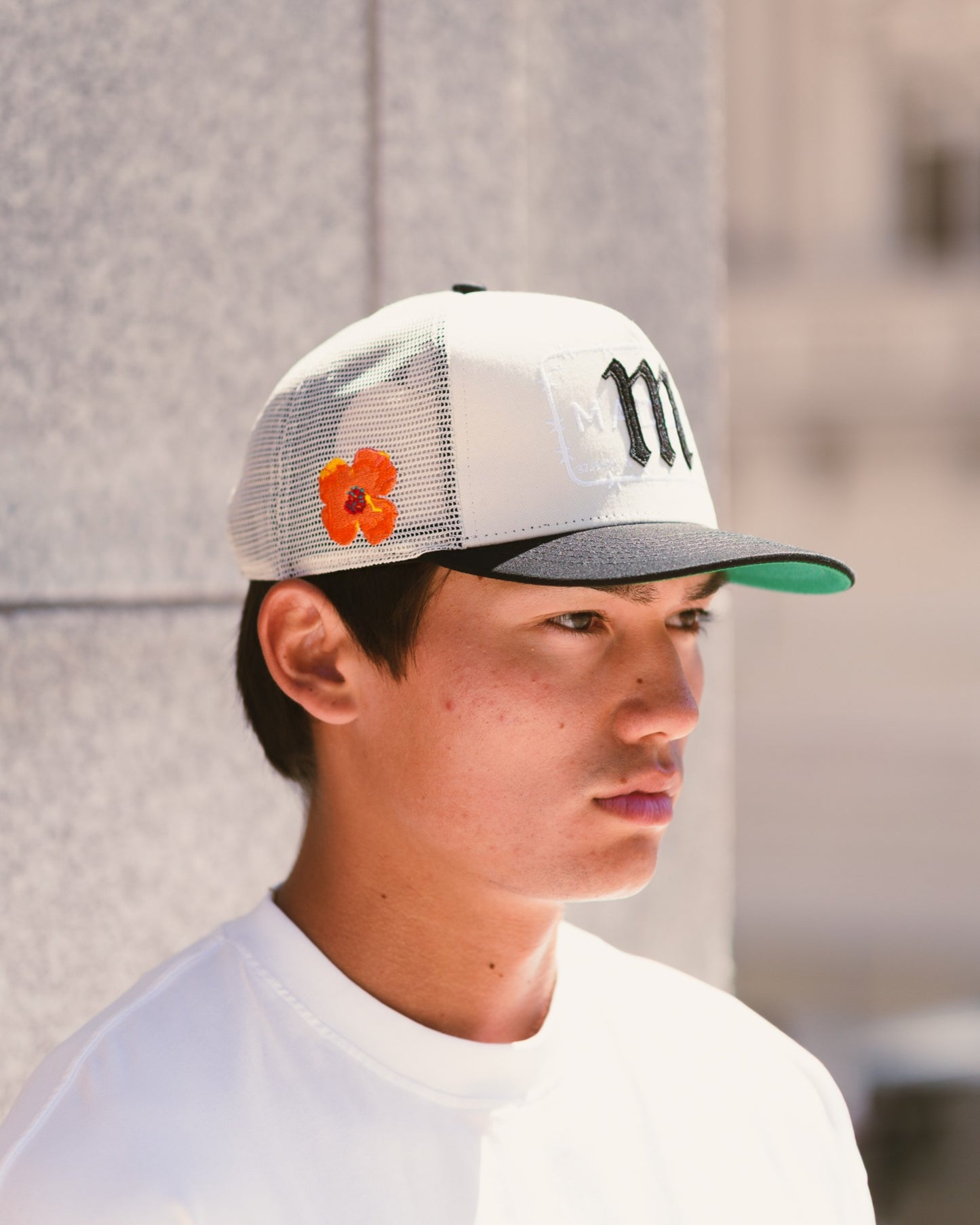 Barb Wire Poppy Trucker