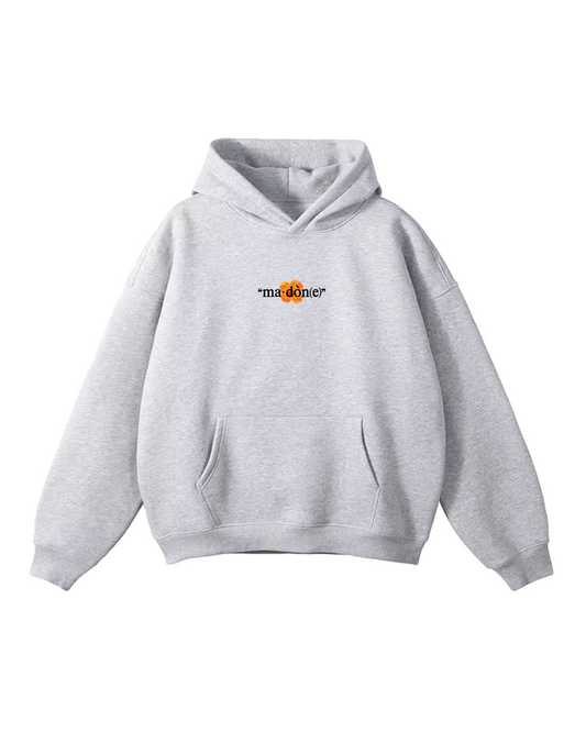 Sudadera con capucha Cali Poppy - Gris jaspeado