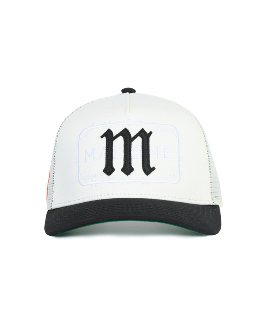 Barb Wire Poppy Trucker